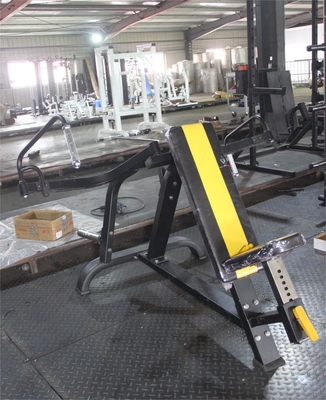 Machine à moucher en acier à plaque de charge moyenne inclinée pour équipement de gymnastique commercial