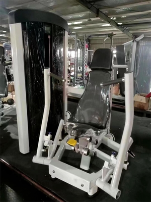 Machine de pressage de poitrine de sélection de broche de chargeur moyen pour la musculation