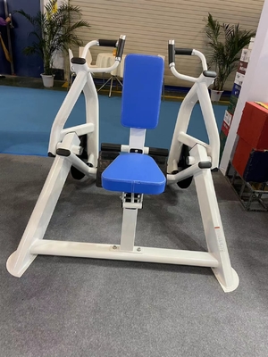 Equipement de gymnastique Plaque chargée exercice de poitrine assis machine à ramer pour le culturisme