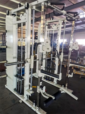 Home Gym Power Cage Squat Rack avec machine Smith multifonctionnelle et d'haltérophilie