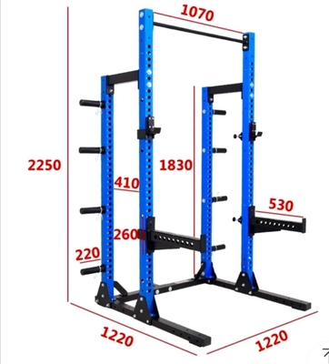 Rack de gymnastique multifonctionnel pour l'entraînement unisexe de la jambe thoracique et du développement musculaire du dos