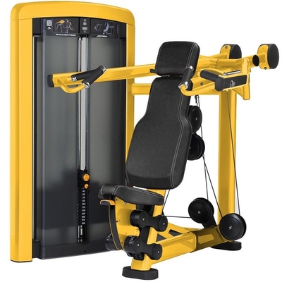Machine de pressage à épaule en acier à charge moyenne pour gymnastique commerciale avec sélection de la charge des broches