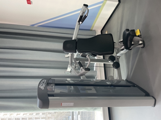 Machine de pressage à épaule en acier à charge moyenne pour gymnastique commerciale avec sélection de la charge des broches
