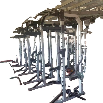 Appareil de presse à demi-cage Smith Machine Multifonctionnel avec fonction de haltère