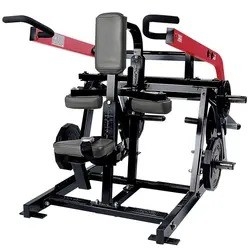 Bodybuilding Plaque chargée Machines assises Plongées pour les bras Épaules et le dos