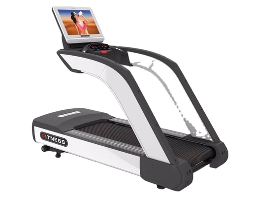 Test de fréquence cardiaque sans fil tapis roulant commercial pour la conduite électrique exercice de gymnase