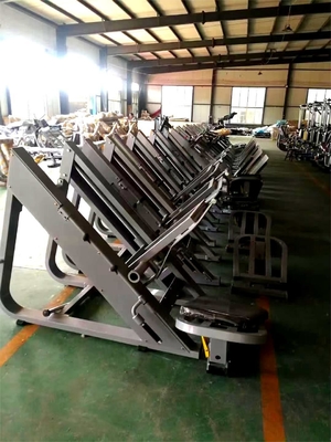 Centre de gymnastique 45 degrés Presses de jambe Plaque chargée machine pour l'entraînement de force de l'épaule bras