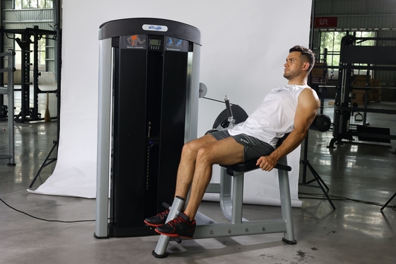 Équipement de gymnastique commercial Traîneur abdominal à broche avec extension réglable du dos