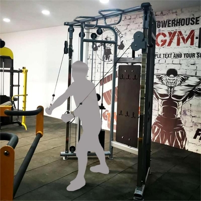1300*2010*2110mm Équipement de gym à domicile Multi Power Cage Smith Machine entraîneur fonctionnel