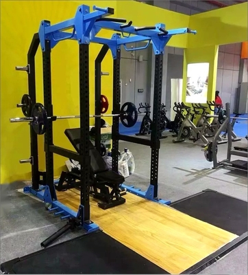 Équipement de gymnastique pour hommes Formation en force Cables de levage de poids Machines multi-fonctionnelle squat rack 2020*1660*2310mm