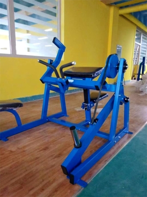 Améliorez votre routine d'entraînement avec 1200*1300*1200mm Plaque chargée Biceps assis Machine