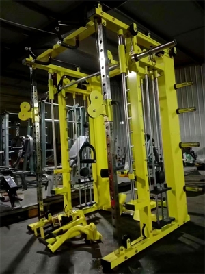 2200*1500*2200 Gymnase à domicile Multi Station Power Cage Squat Rack Hauteur de poids Smith Machine