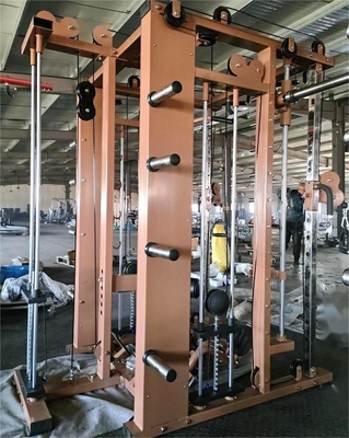 2200*1500*2200 Gymnase à domicile Multi Station Power Cage Squat Rack Hauteur de poids Smith Machine