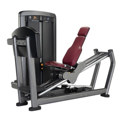 Construction métallique chargeur moyen en acier presses à jambes assises machine de gymnastique pour l'entraînement en force