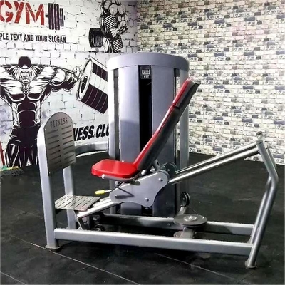 Construction métallique chargeur moyen en acier presses à jambes assises machine de gymnastique pour l'entraînement en force