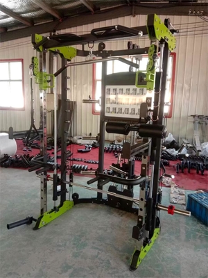 1730*2010*2230mm Équipement de gymnastique Commercial Multi Trainer Accrocheuse Smith Machine Power Rack