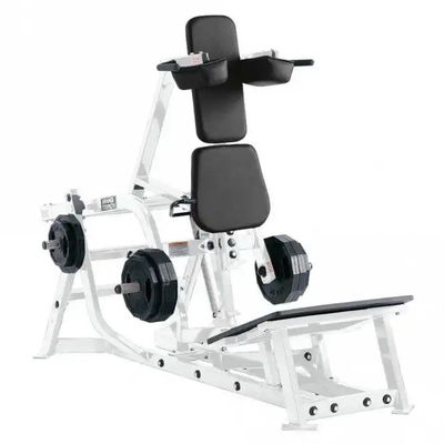 V-Squat Glutes Quadriceps Multifonctionnelle Jambe Press Hack Squat Machine avec chargeur moyen