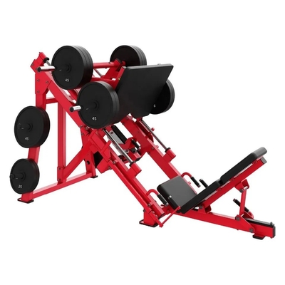 Gymnase entraînement Plaque de charge moyenne chargée 45 degrés machine de levage squat pour les gluteuses et les quadruplets