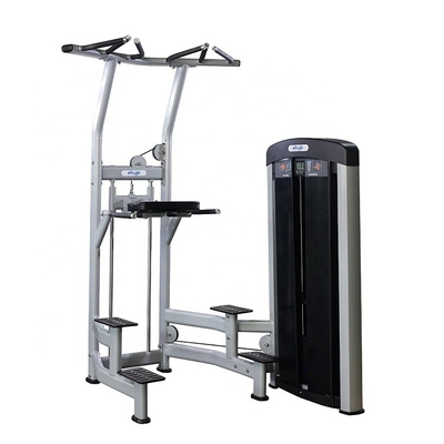 Équipement de gymnastique de remise en forme commerciale avec machine de trempage au menton assistée