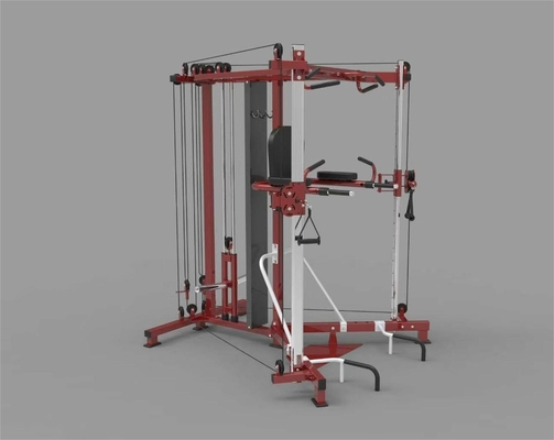 Exercice d'entraînement de force All-in-One Trainer multifonction avec machine Smith Power Rack