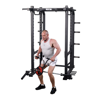 Fitness Sport doit avoir un support de squat de poids pour l'aviron et l'haltérophilie