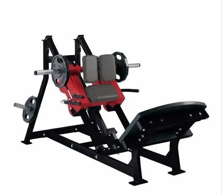 Plaque chargée Glutes Quads Hack linéaire jambe presse Hack Squat pour le développement du bas du corps