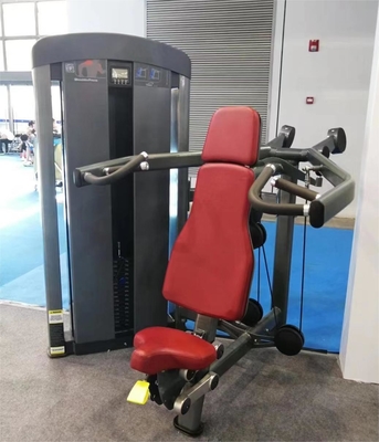 Sélection de la charge des broches Moyenne chargeuse Gym Machine de pressage de l'épaule pour le logo commercial personnalisé