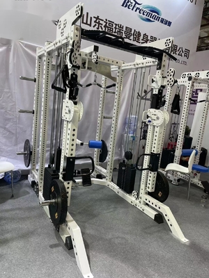 Équipement de remise en forme commerciale Power Rack Machine Smith multifonctionnelle pour salle de sport à domicile
