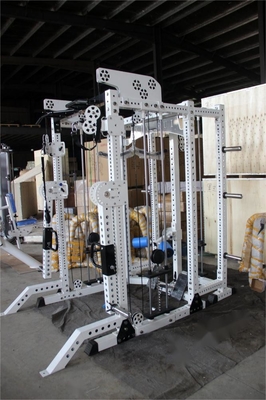 Équipement de remise en forme commerciale Power Rack Machine Smith multifonctionnelle pour salle de sport à domicile