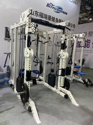 Équipement de remise en forme commerciale Power Rack Machine Smith multifonctionnelle pour salle de sport à domicile