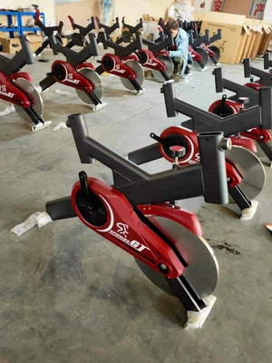 Construction corporelle commerciale Spinning Indoor Fit Bike avec soudage TIG et direct