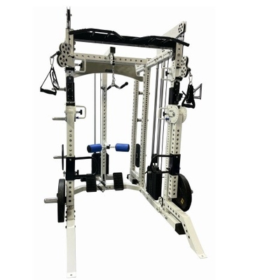 Bodybuilding équipement de gymnastique presses de jambe squat rack cage électrique tout en un multi-fonction Smith machine