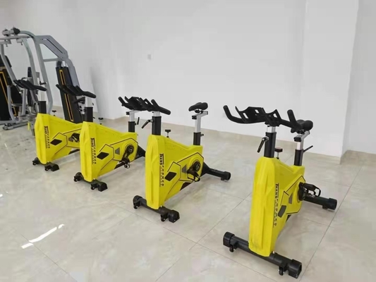 NO Machine d'entraînement à cycle en acier pliable pour entraînement de filature professionnelle