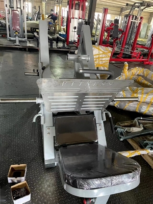 OEM Accepté en acier 45 degrés Press de jambe pour plaque de chargeur moyen équipement de gym chargé