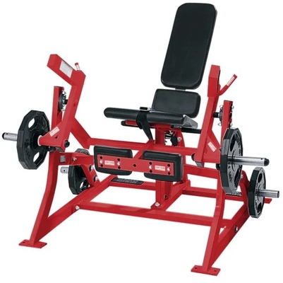 Plaque de machine de gluten Quads chargés Iso Extension de jambe latérale pour l'équipement de fitness