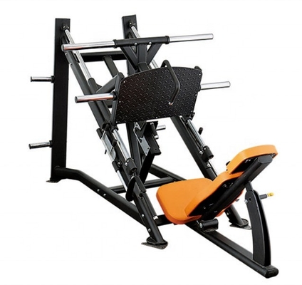 Chargeur moyen en acier 45 degrés Jambe de presse plaque de force chargée équipement de gym