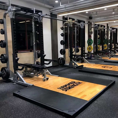 Befreeman Cross Fitness Gym Équipement de force Plein squat rack avec plate-forme de pesage