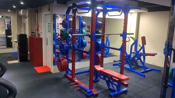Befreeman Cross Fitness Gym Équipement de force Plein squat rack avec plate-forme de pesage