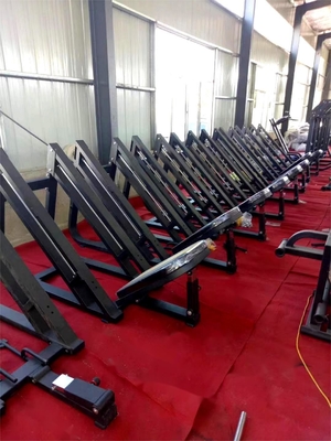 Machine de squat à plaque pour l'entraînement des muscles des jambes