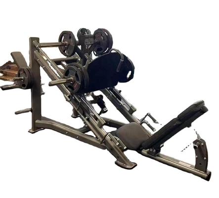 Entraîneur de force des jambes en acier avec machine de pressage des jambes en plaque d'accroupissement