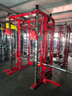 TIG soudage multi-fonction Gym câbles Smith machine en acier tube rectangulaire Q235
