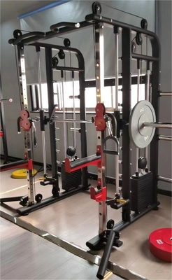 TIG soudage multi-fonction Gym câbles Smith machine en acier tube rectangulaire Q235