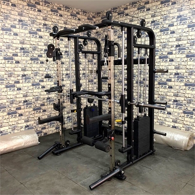 TIG soudage multi-fonction Gym câbles Smith machine en acier tube rectangulaire Q235