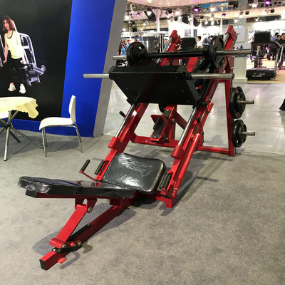 Plaque chargée de 45 degrés de pression linéaire des jambes pour l'entraînement de la force musculaire dans l'équipement de gym