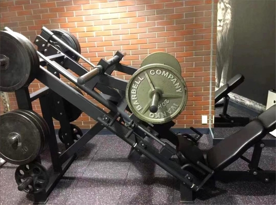 Plaque chargée de 45 degrés de pression linéaire des jambes pour l'entraînement de la force musculaire dans l'équipement de gym