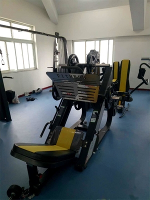 Personnalisation minimale Médium Loader Plaque d'acier Loaded Leg Press Machine pour le matériel de gym
