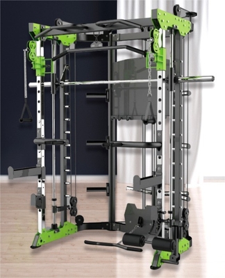 Grand chargeur équipement de remise en forme de sport poitrine mouche rame squat rack gym multi-fonctionnelle
