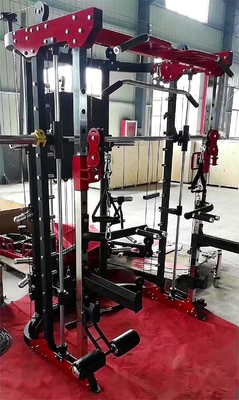 Grand chargeur équipement de remise en forme de sport poitrine mouche rame squat rack gym multi-fonctionnelle