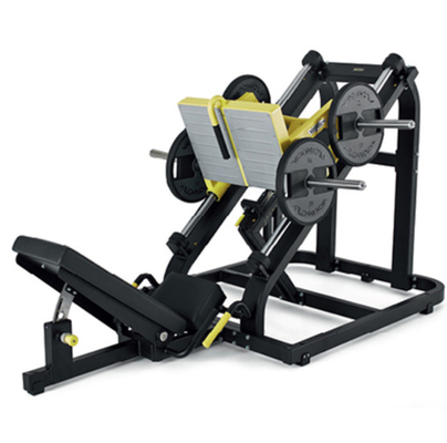 La machine de gymnastique chargée de plaque de charge moyenne 45 degrés pressez les jambes pour un exercice efficace