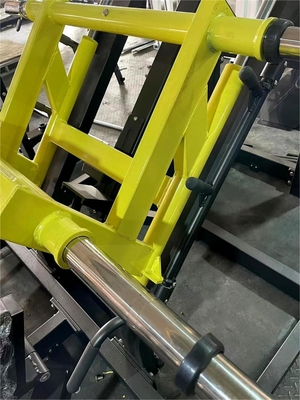 La machine de gymnastique chargée de plaque de charge moyenne 45 degrés pressez les jambes pour un exercice efficace